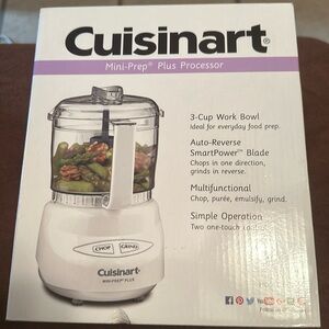 Cuisinart mini prep plus processor.